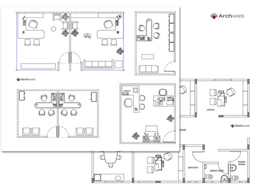 Schema ufficio 16 dwg Archweb