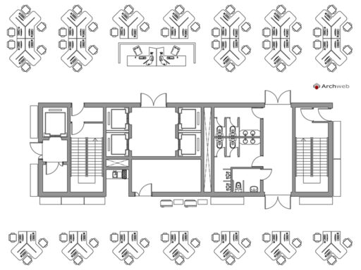 Schema ufficio 18 ascensori dwg Archweb