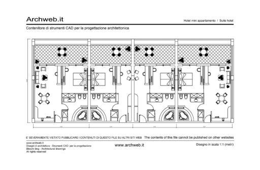 Stanze suite hotel 02 dwg