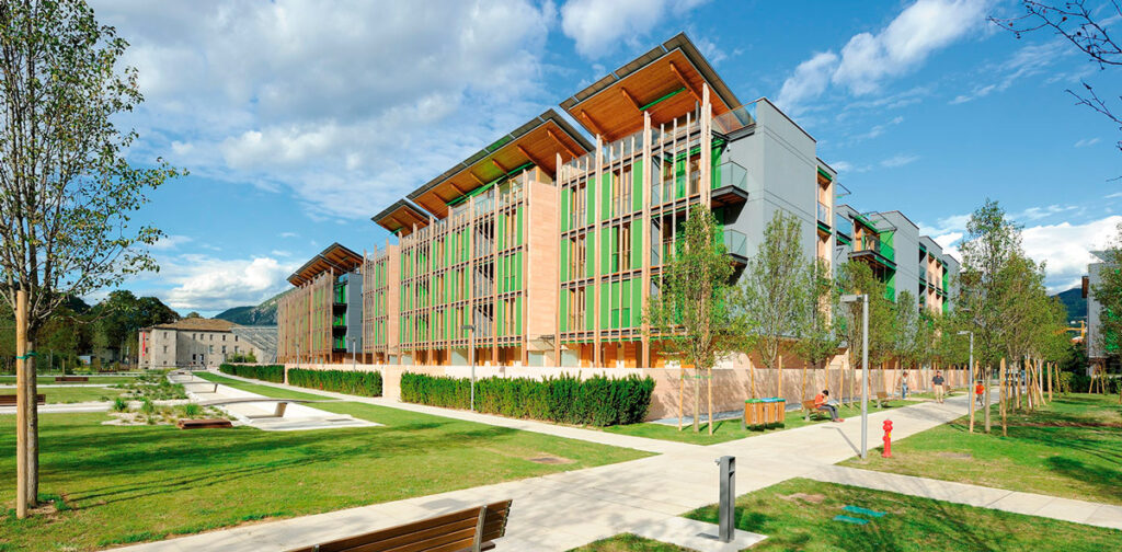 "Le Albere" in Trento - Project: Renzo Piano Building Workshop - Photo by Alessandro Gadotti