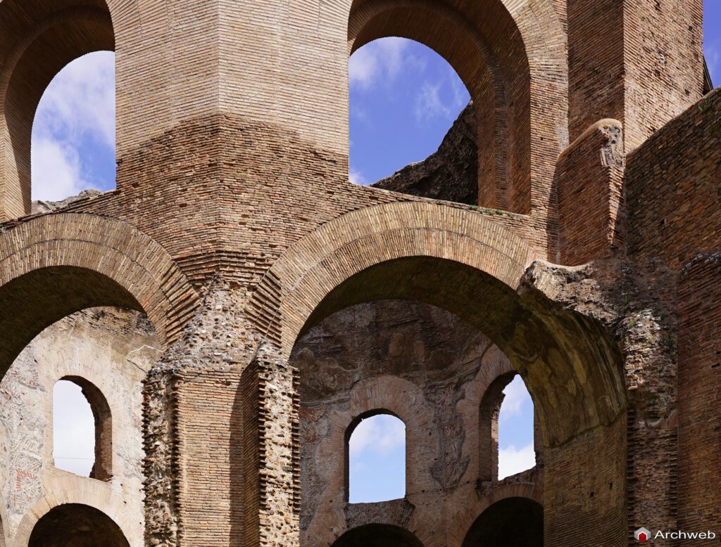 External view of the Temple of Minerva Medica