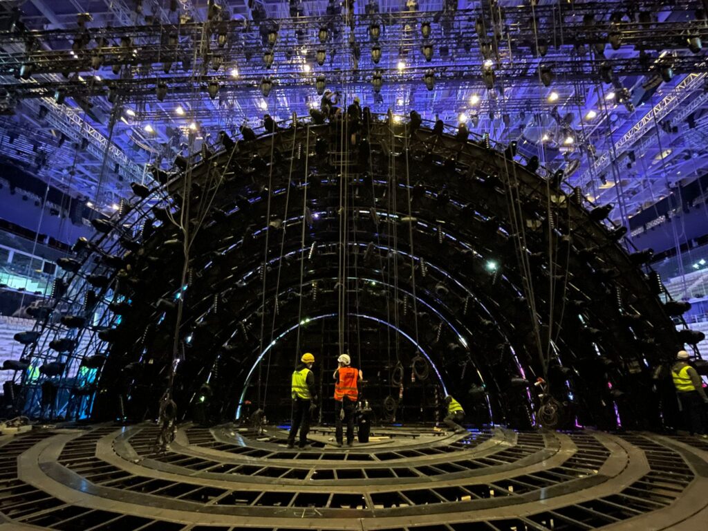 Foto palco Eurovision 2022