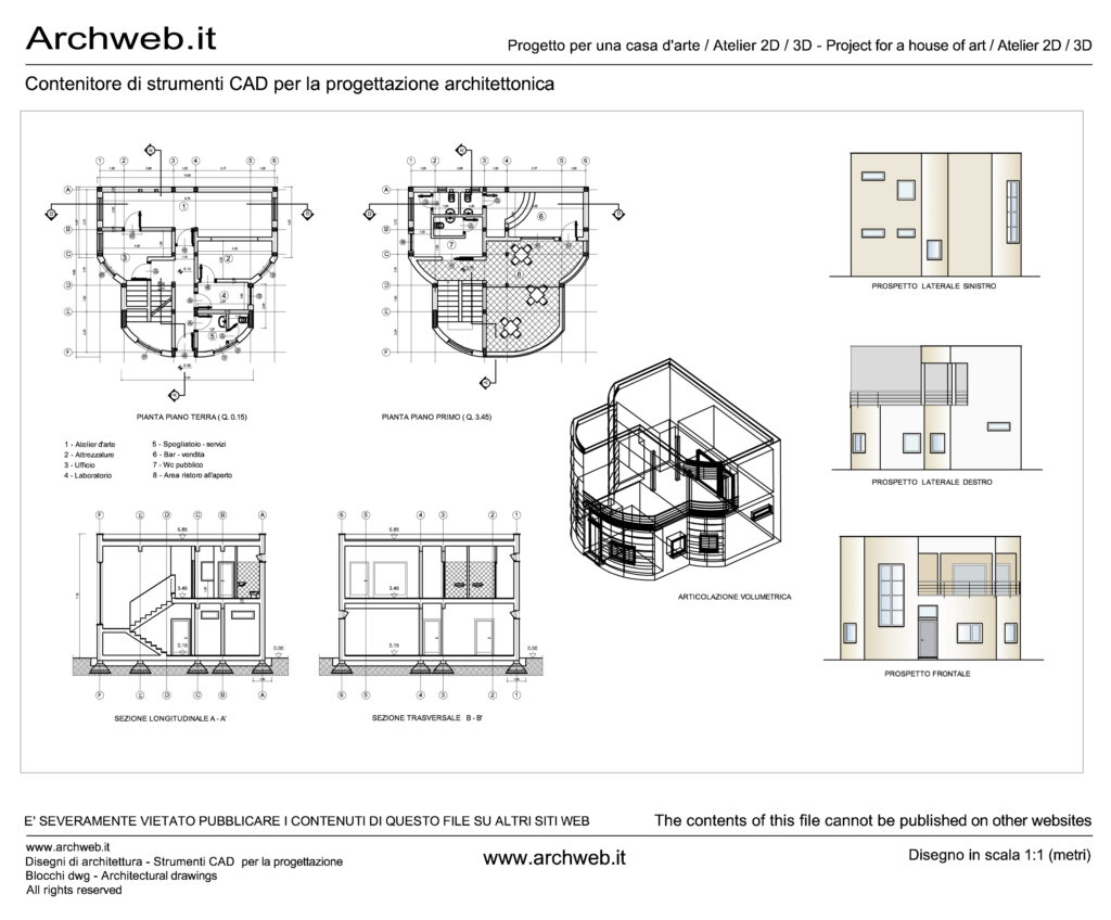 Atelier arte dwg
