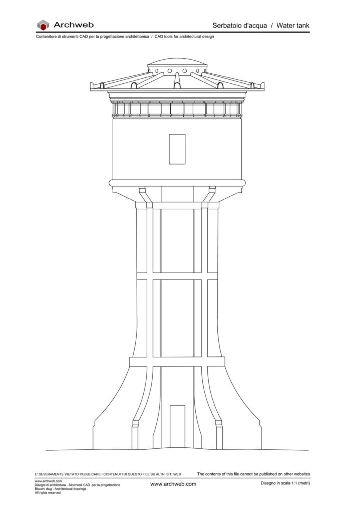 Serbatoio acqua 02 dwg