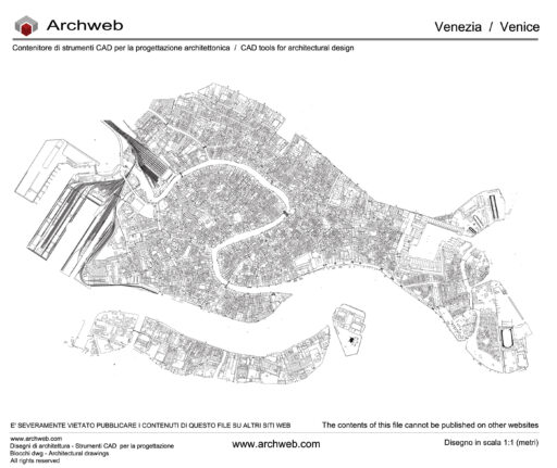Planimetria di Venezia