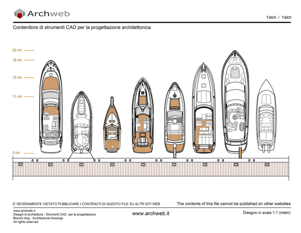 Yacht dwg plan-1
