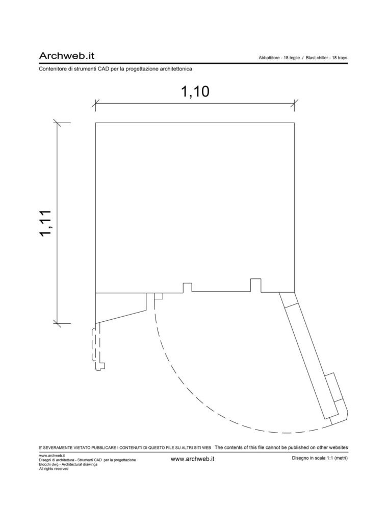 Abbattitore dwg