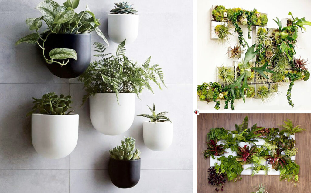 The terrace: pots and space-saving solutions