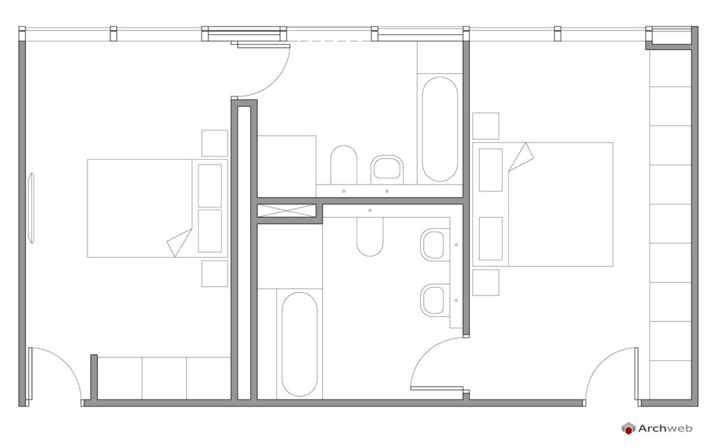Sleeping area 11g dwg