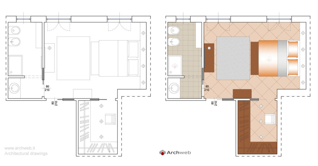 Sleeping area 3g dwg