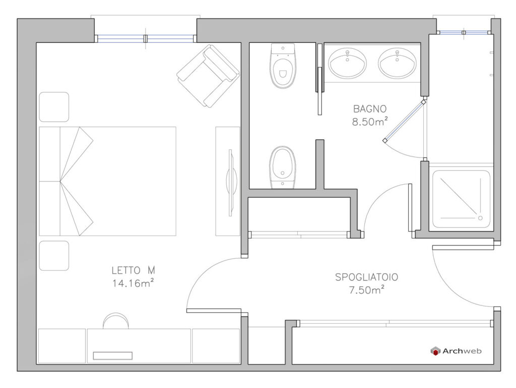 Sleeping area 6g dwg