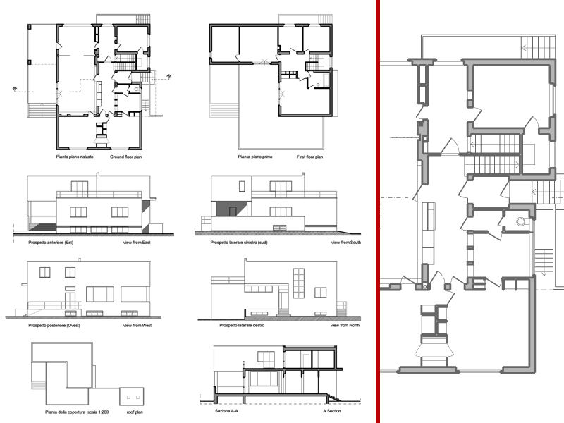 Casa del direttore del Bauhaus dwg