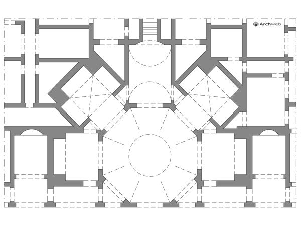 Domus Aurea plan drawing