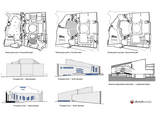 Teatro dell'Opera di Essen dwg.