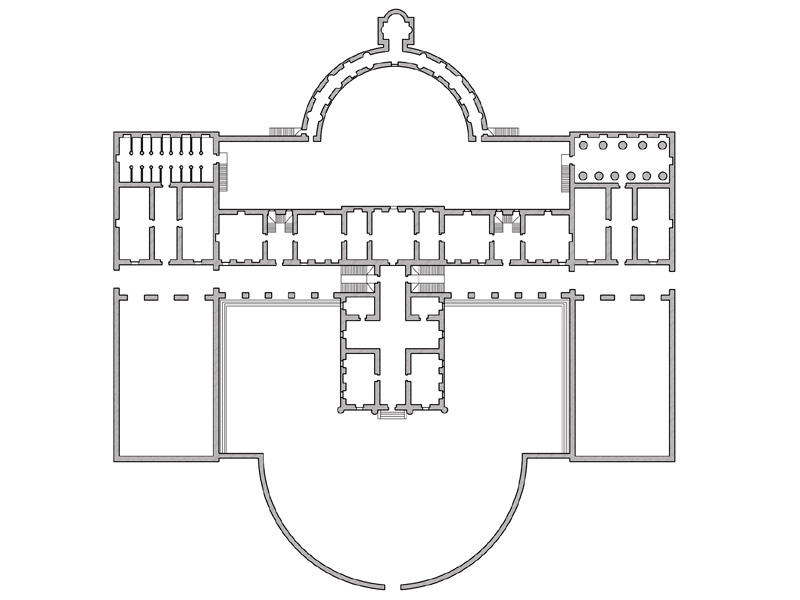 Villa Barbaro in Maser by Andrea Palladio