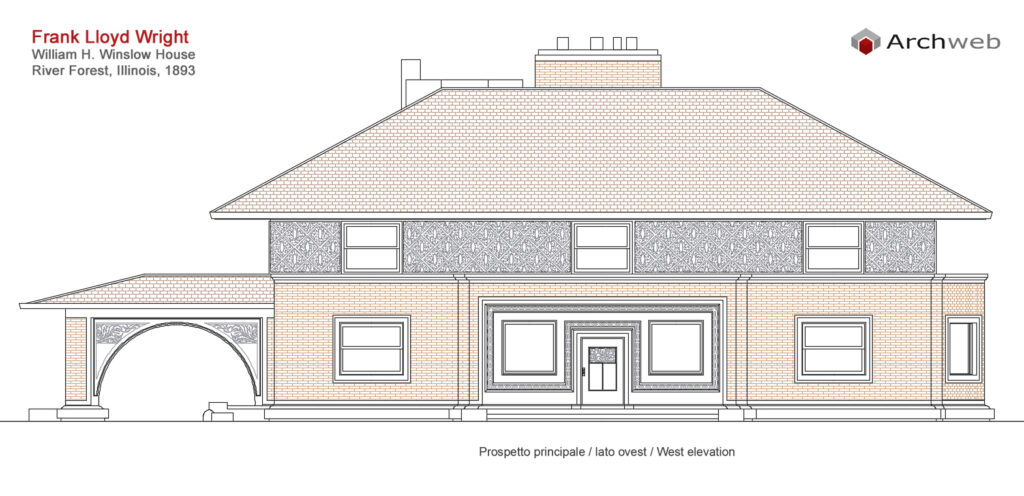 Winslow house elevation