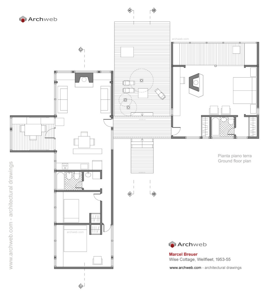 Wise cottage 2D plan