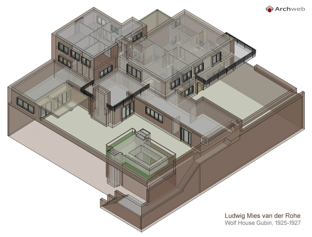 Casa Wolf 3D "Wolf House 3D" autocad