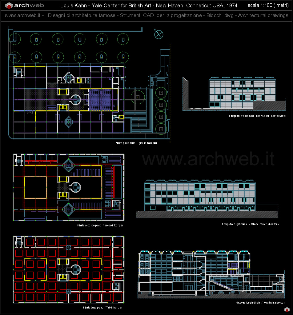 Yale Center Kahn_dwg