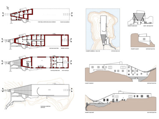 Villa Malaparte a Capri 2D