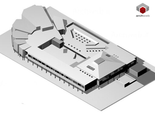 Centro culturale di Wolfsburg 3D dwg