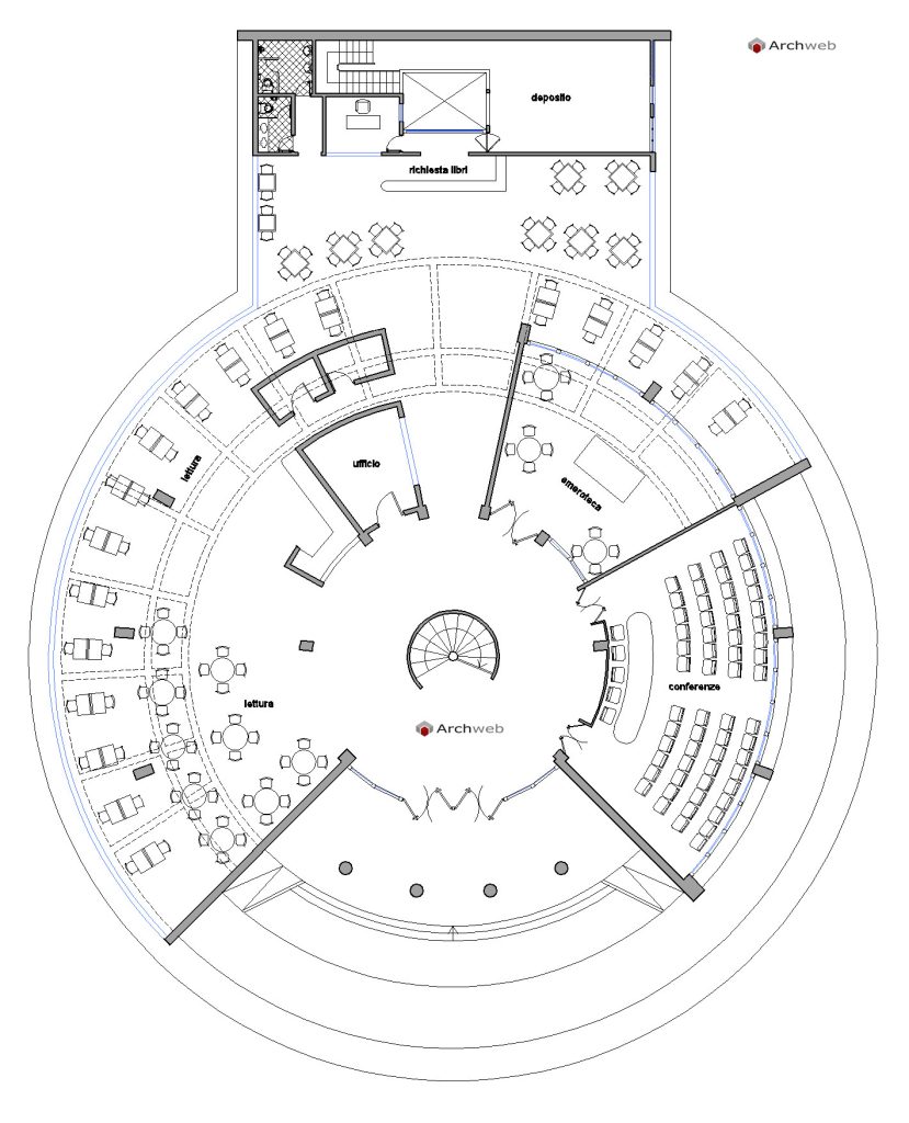 Library 01 dwg Archweb