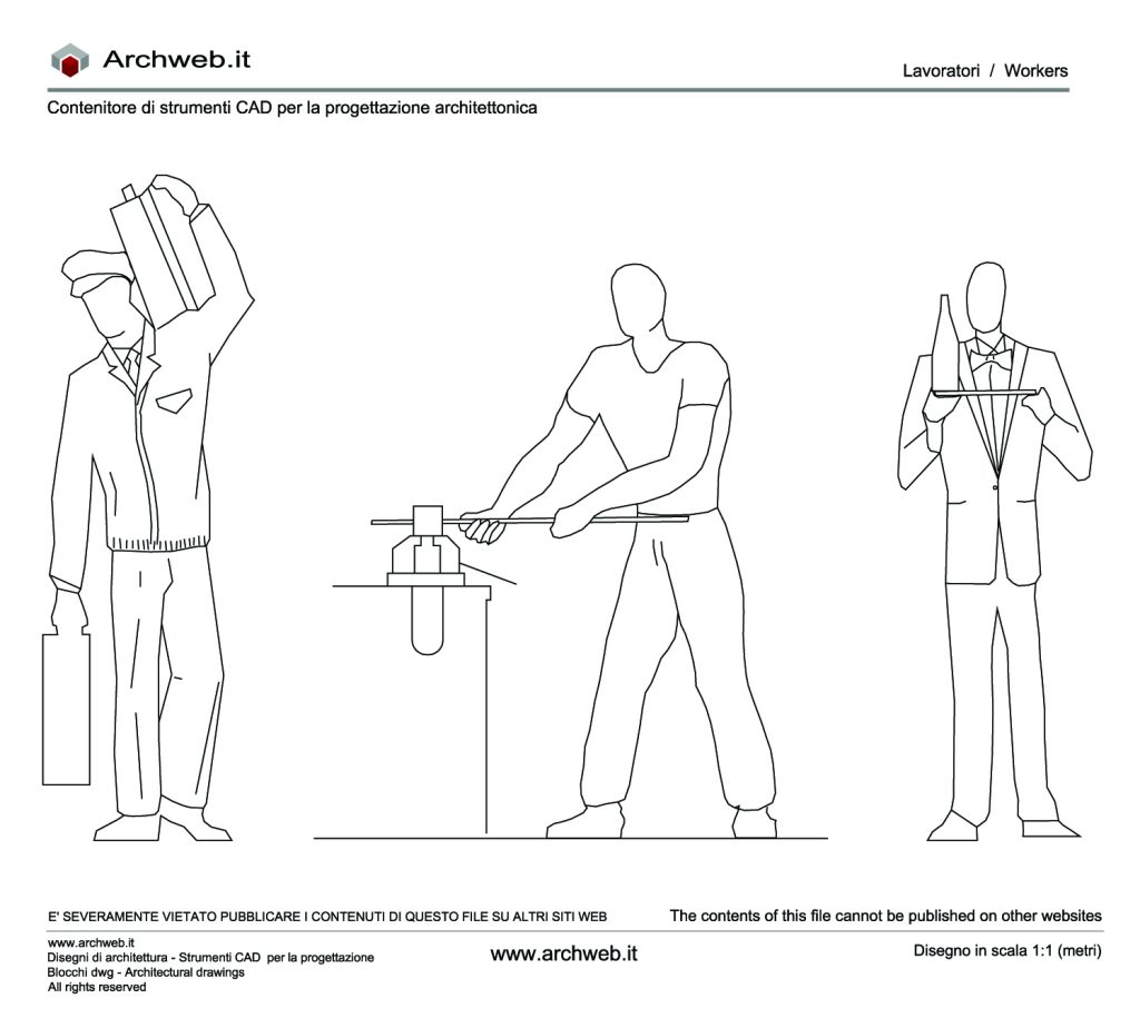 Lavoratori immagine dwg Archweb