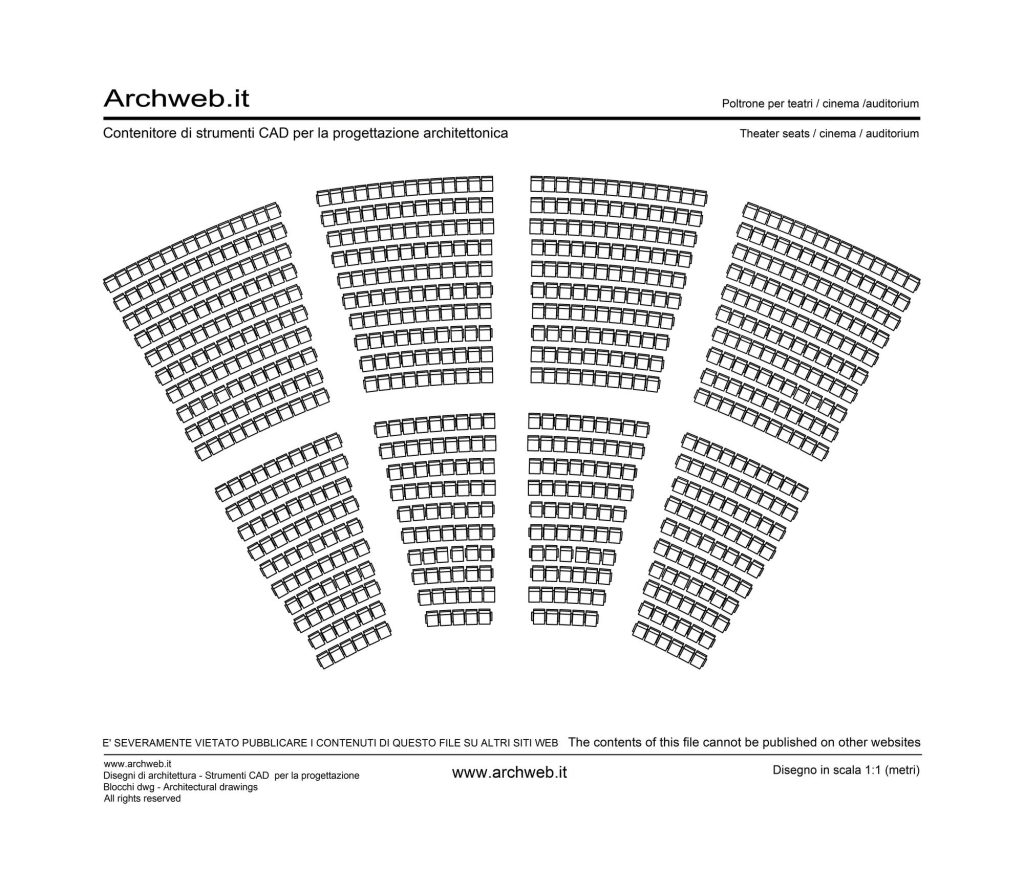 Poltrone teatro 02 dwg Archweb