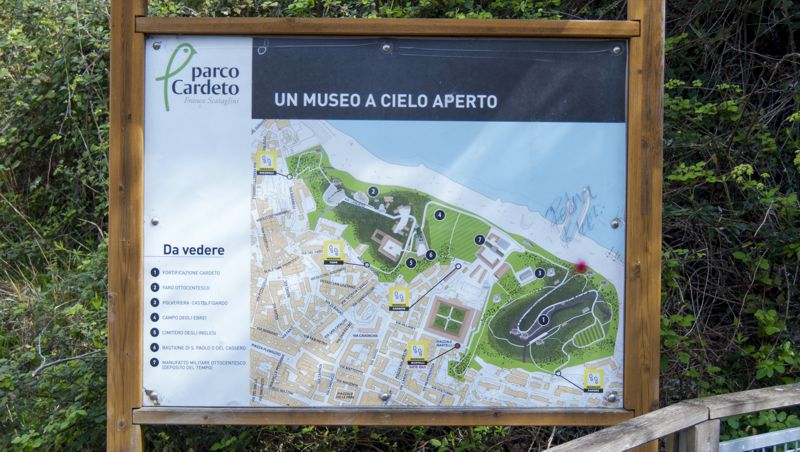 Segnaletica Parco Cardeto Comune di Ancona
