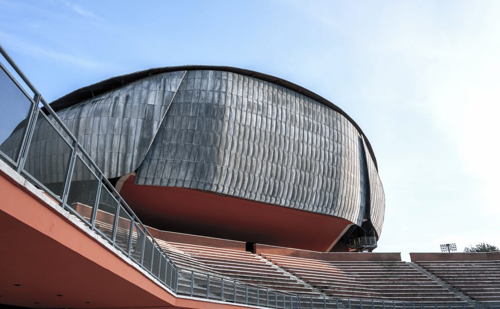 Acoustics of concert halls: Auditorium Parco della Musica - photo by rarrarorro