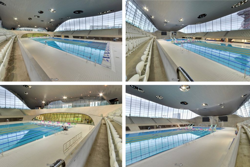 Olympics Aquatic Center interno