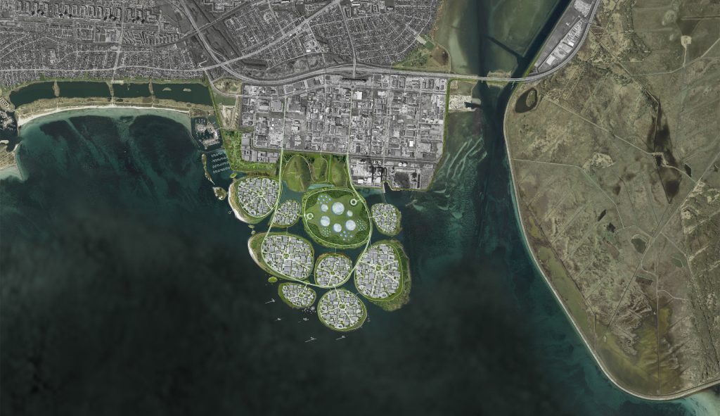 Copenaghen non smette di stupire - Holmene - Isole artificiali dell'energia urbana