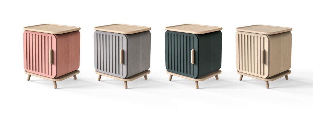 B30 bedside tables designed by Benjamin Fournier: a combination of formal quality and contemporary aesthetics