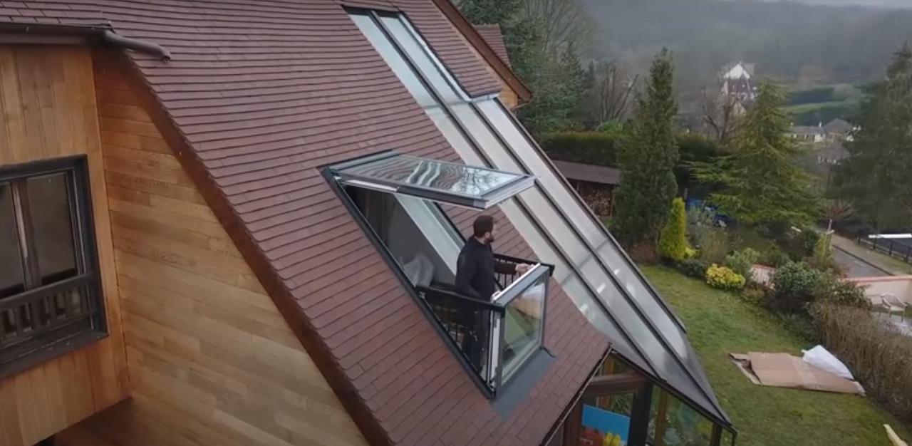 Finestra a balcone - Velux