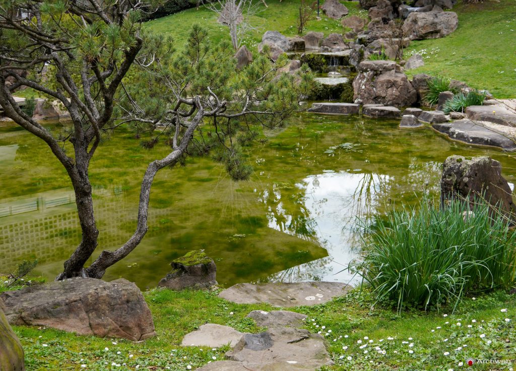 Giardino Giapponese all'Istituto Giapponese di Cultura a Roma