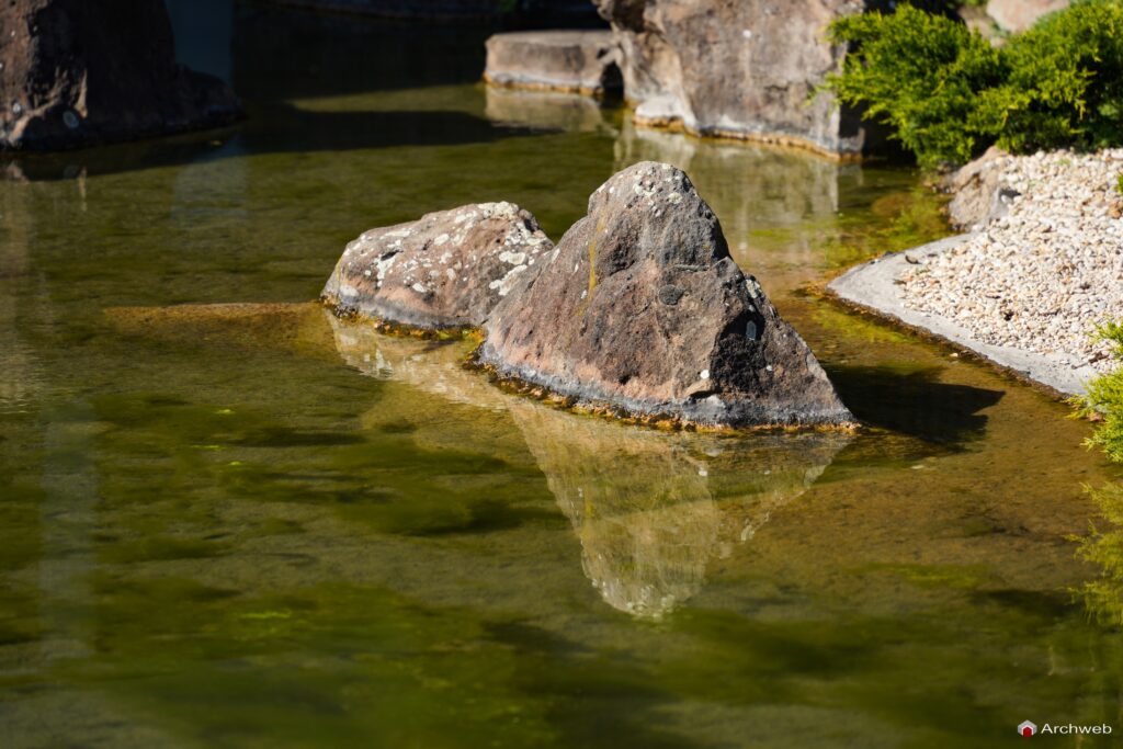 Le rocce del giardino giapponese