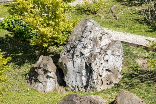 Le rocce del giardino giapponese