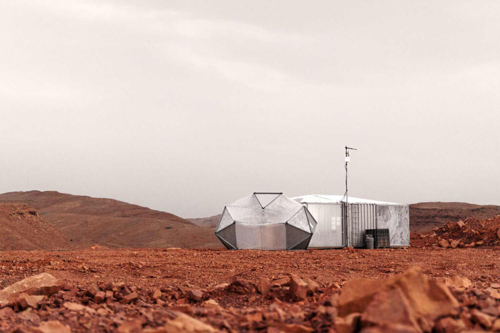 Space architecture. Mars Lab Habitat. Image courtesy of saga.dk