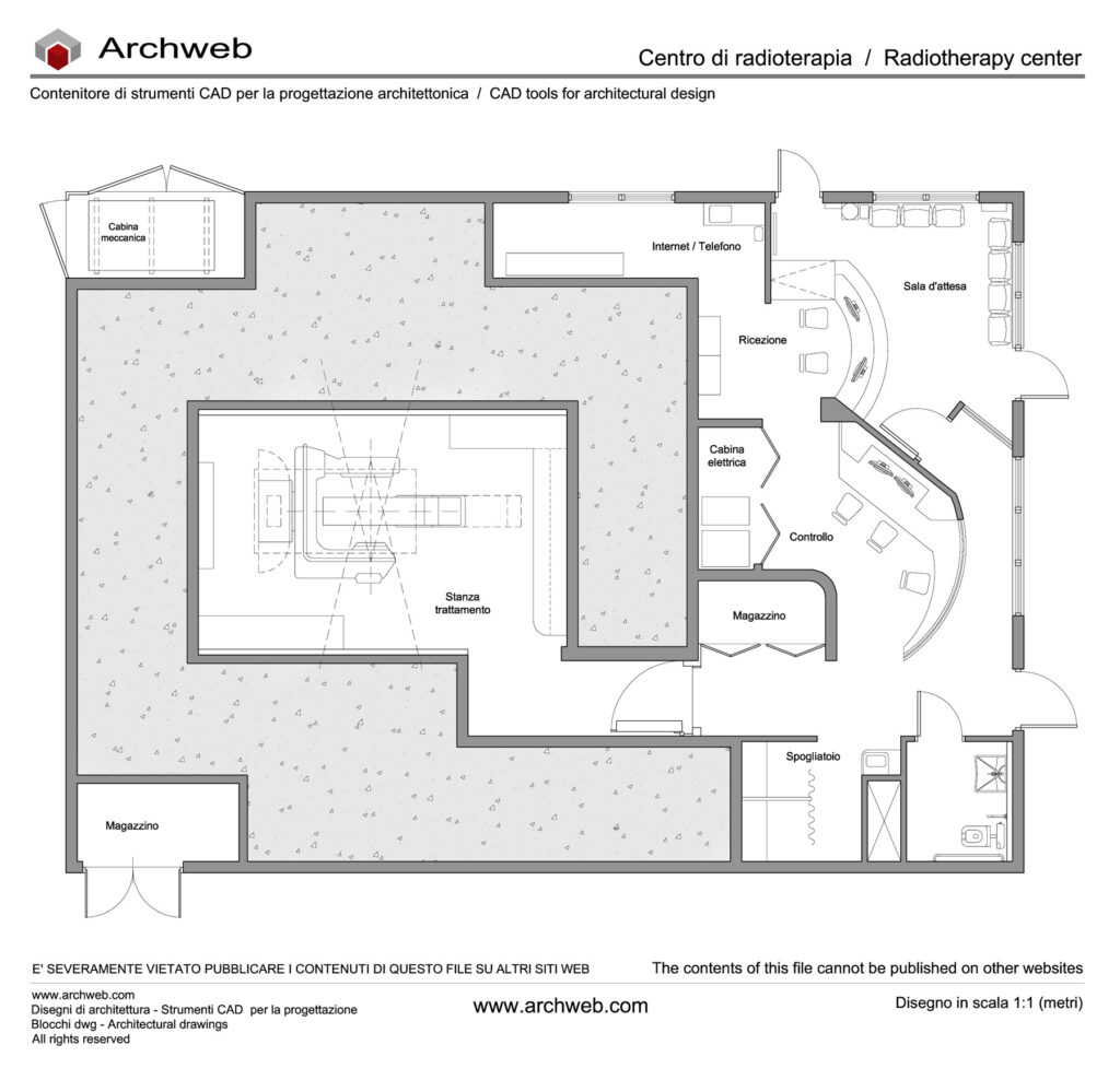 Centro di Radioterapia 02 dwg Archweb