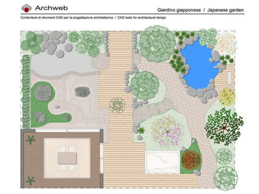 Giardino Giapponese 02 anteprima dwg Archweb