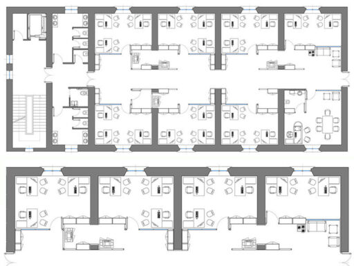 Schema ufficio 27 anteprima dwg Archweb