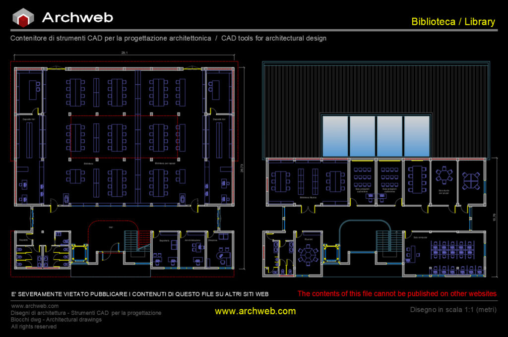 Biblioteca 09 cad Archweb