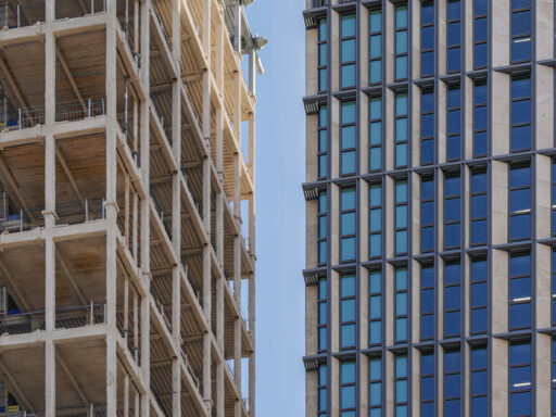 Installazione curtain-wall fotografie