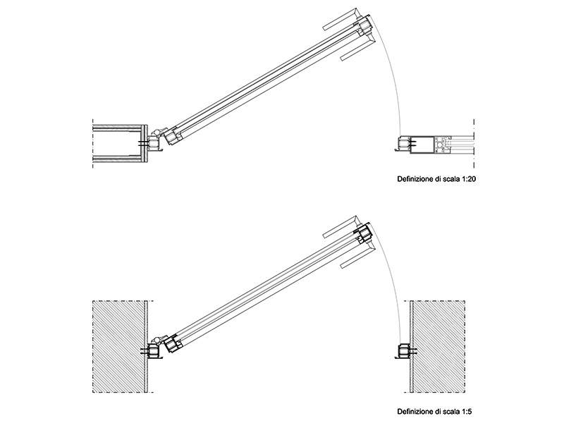 Dettaglio porta interni 02 anteprima dwg Archweb