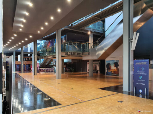 UCI Cinemas Porta di Roma, hall d'ingresso