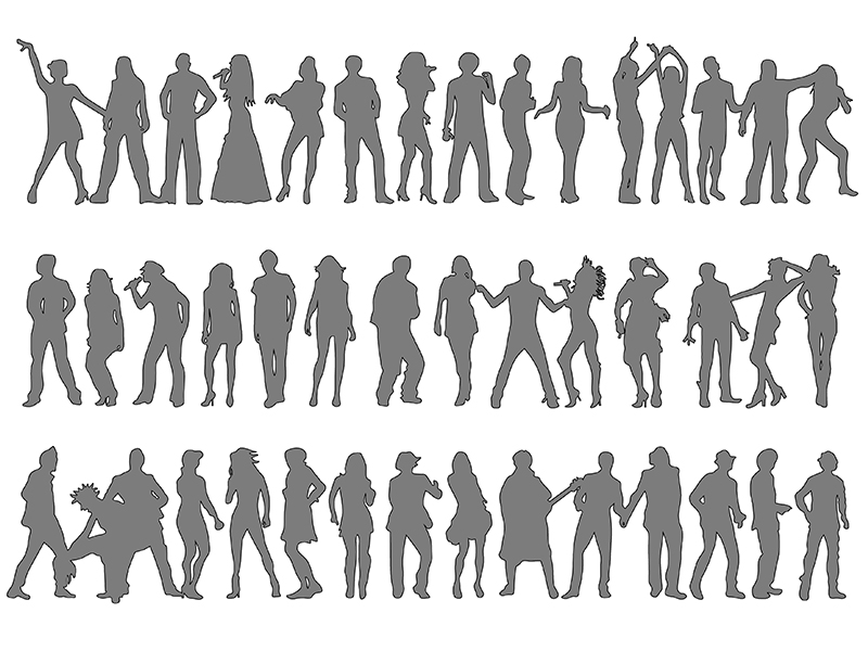 Figure ballerini 01 anteprima dwg Archweb