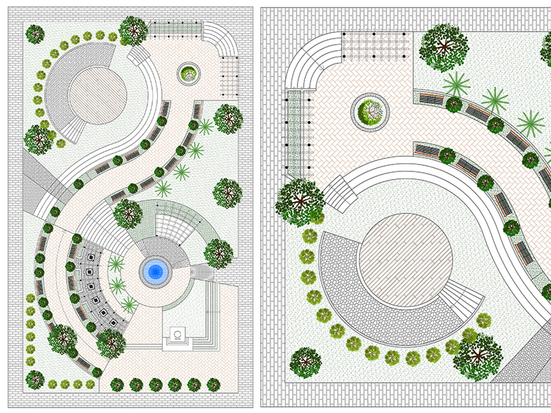 Giardino pubblico 11 anteprima dwg Archweb