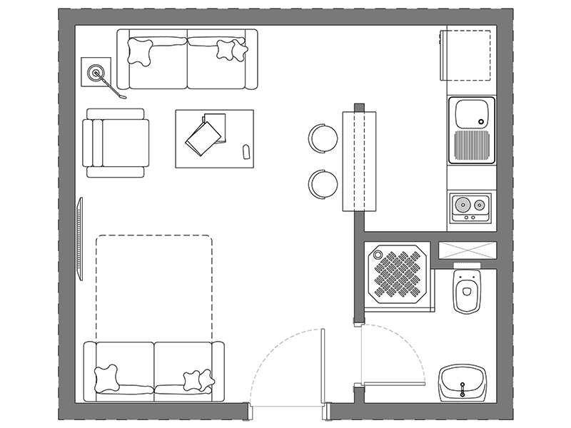 Monolocale dwg 01 anteprima Archweb