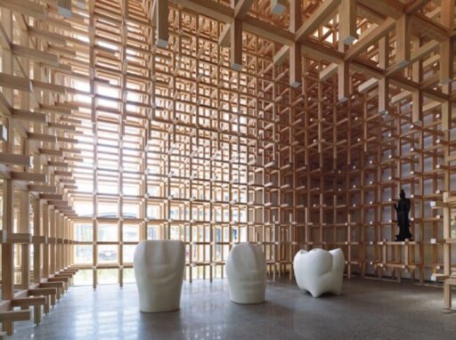 GC Prostho Museum Research Center di Kengo Kuma