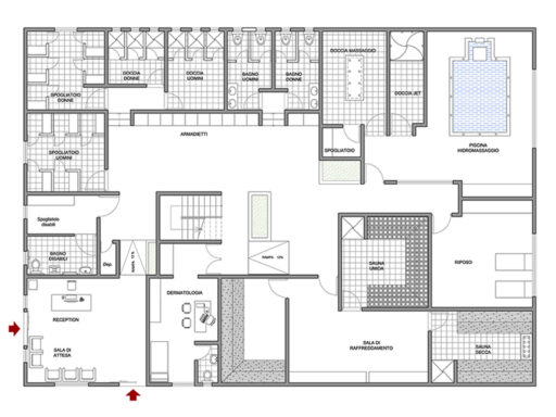 Centro benessere 12 anteprima dwg Archweb